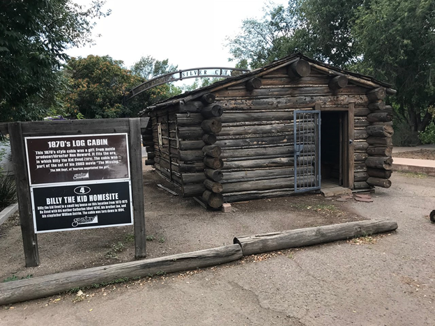 Экспозиция посвященная истории города в Сильвер Сити