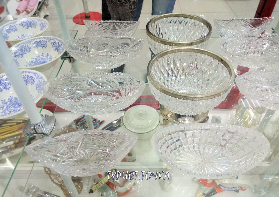 Хрусталь СССР. Салатницы
