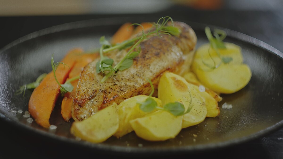 Курина грудка с черносливом 