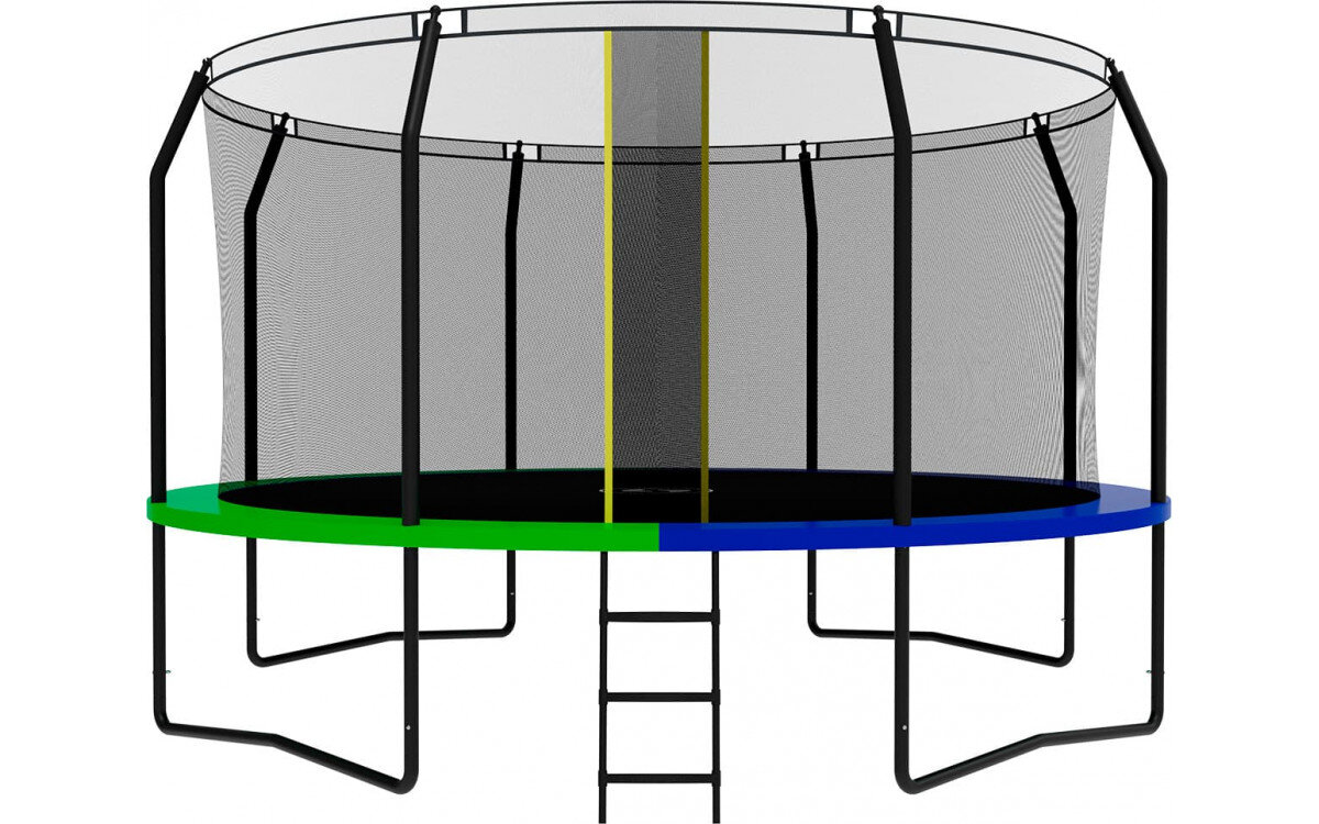 Батут SWOLLEN Prime Black 14 FT-427м
