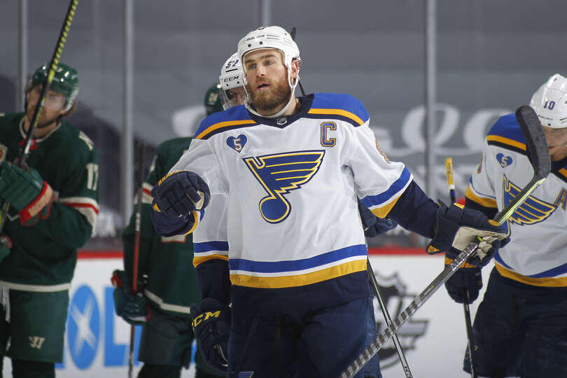 Первая звезда сегодняшней встречи нападающий "Сент-Луиса" Р.О'Райли 