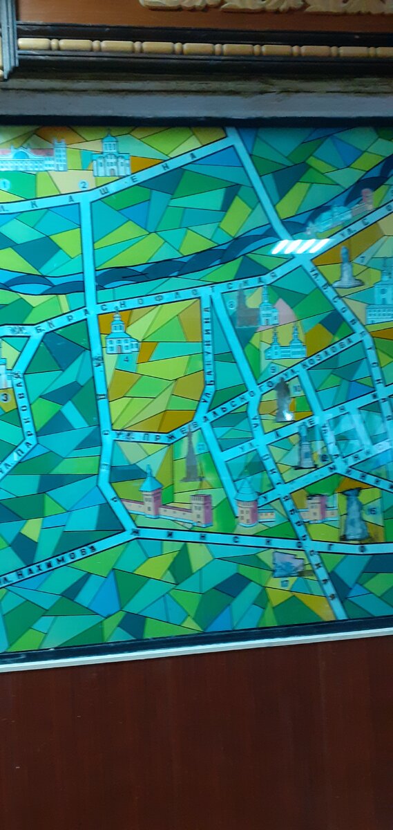 План Смоленска остался с советских времен.