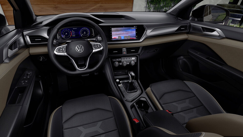 Интерьер Volkswagen Taos