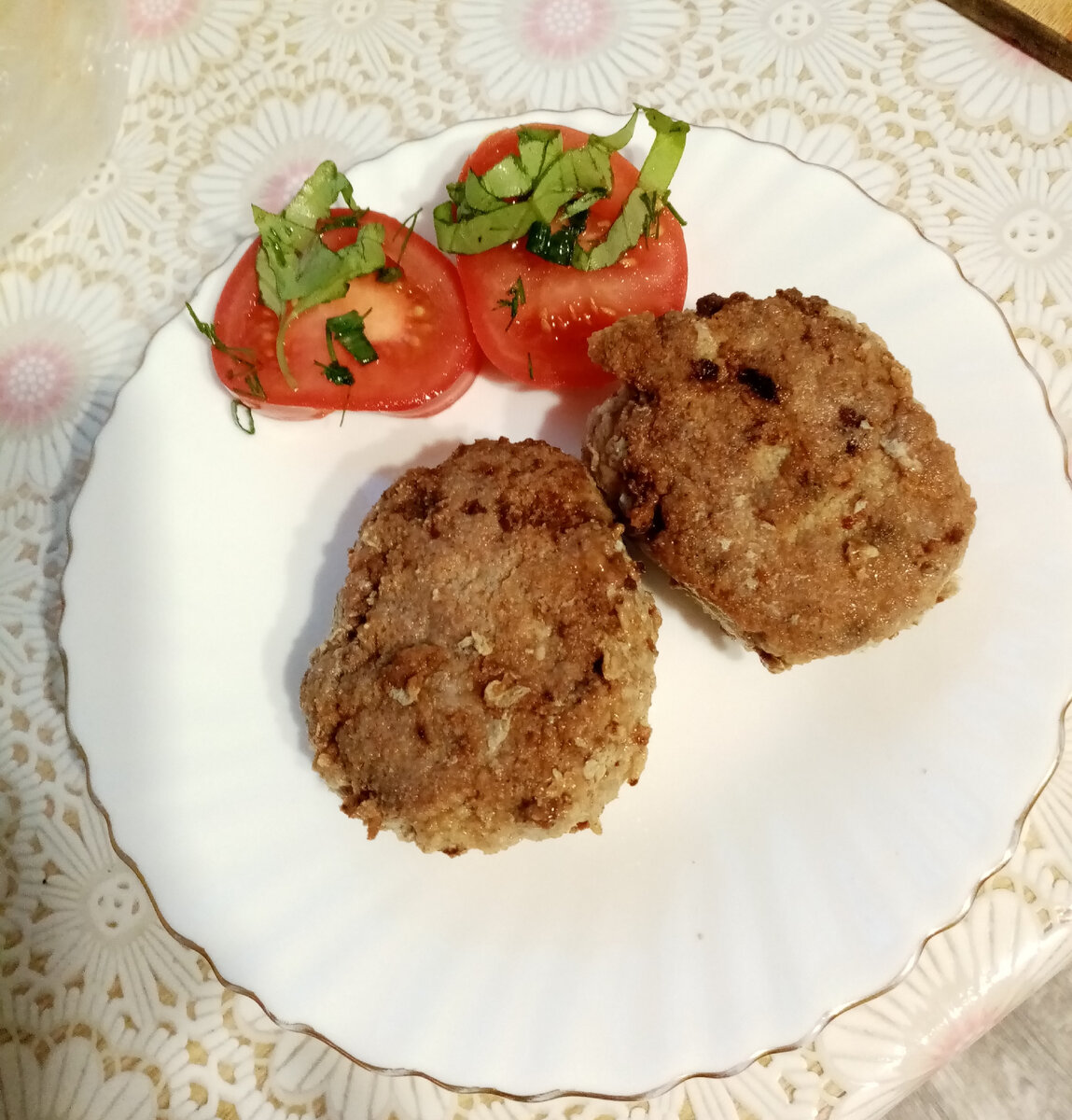 Рыбные котлеты. 