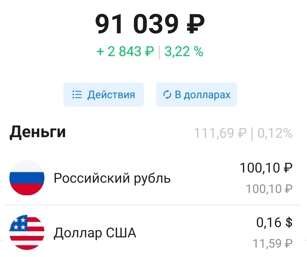 Публичный инвестиционный портфель дзен канала Capital Invest