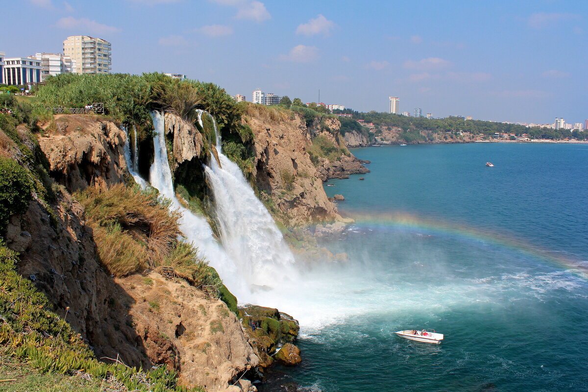 водопады в турции