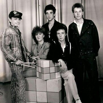 На фото слева направо: Константин Цыбизов, Сергей Федулов, Анатолий Сенин, Галина Маслова, Владимир Макаров.