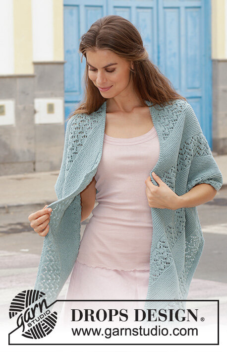 вязаная шаль