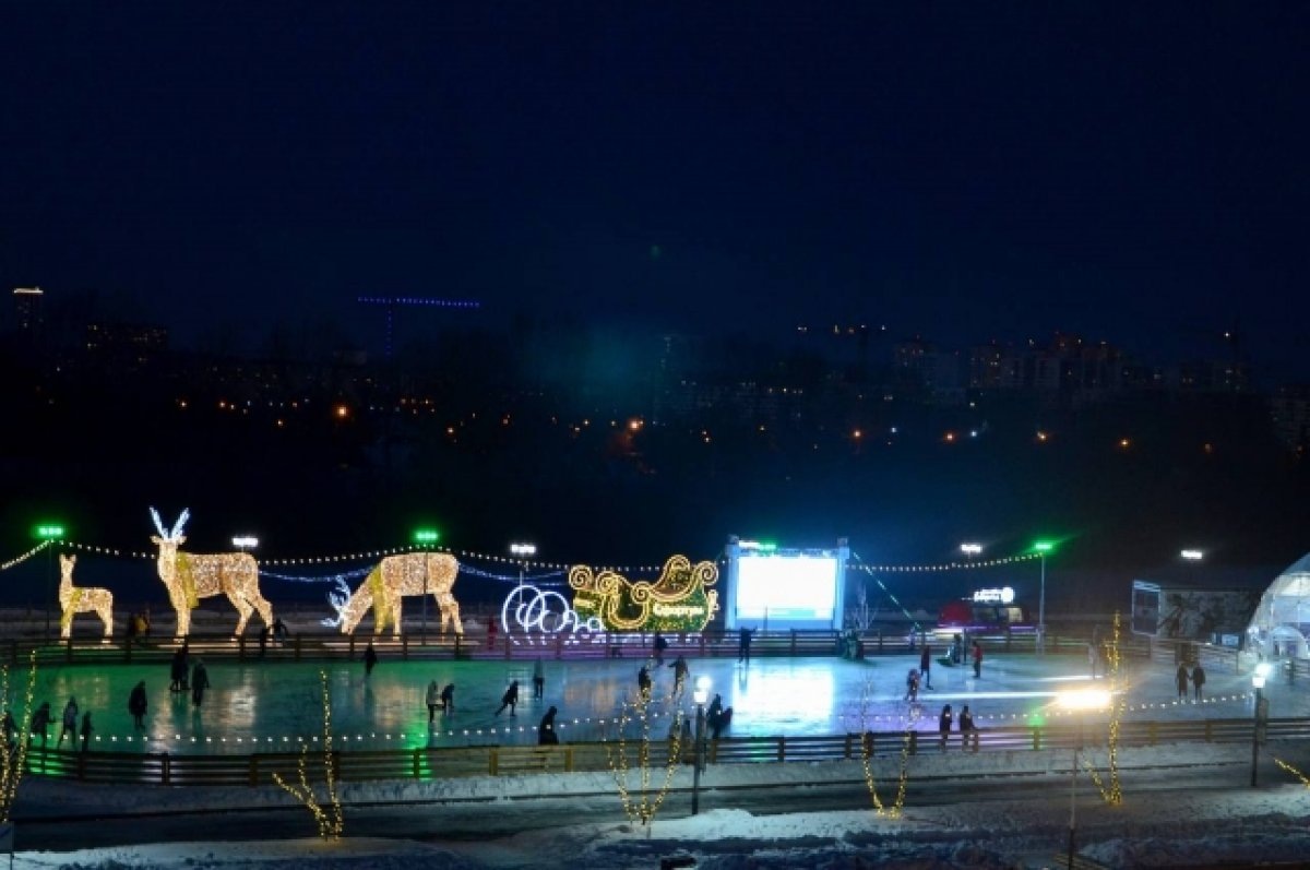    В Тюмени 17 декабря состоится открытие катка на набережной реки Туры