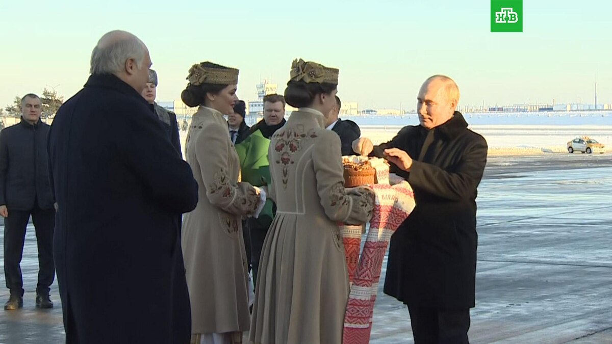    Путин прибыл в Минск на переговоры с Лукашенко