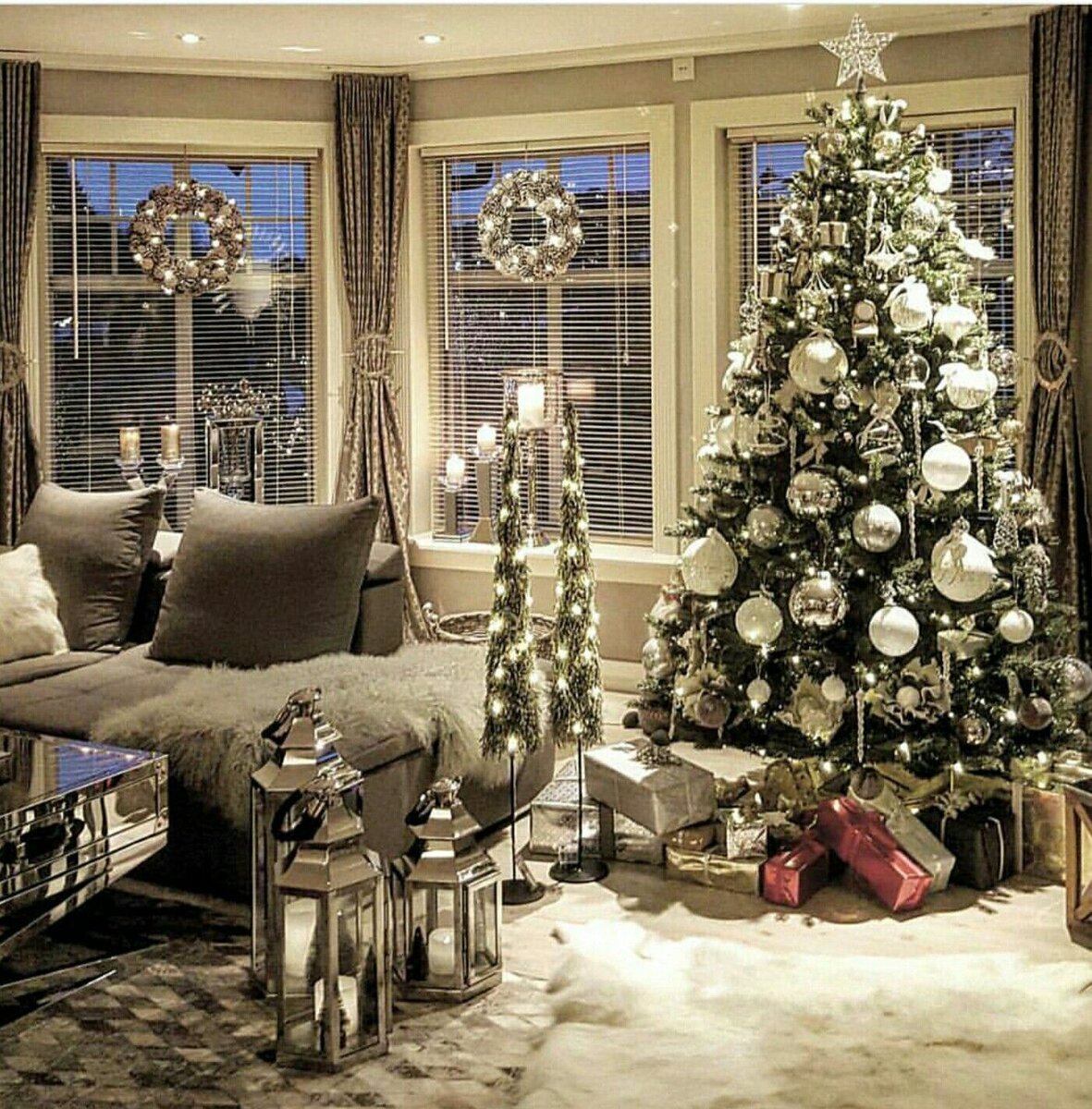 Новогодняя квартира, картинка взята из открытого источника на яндекс 