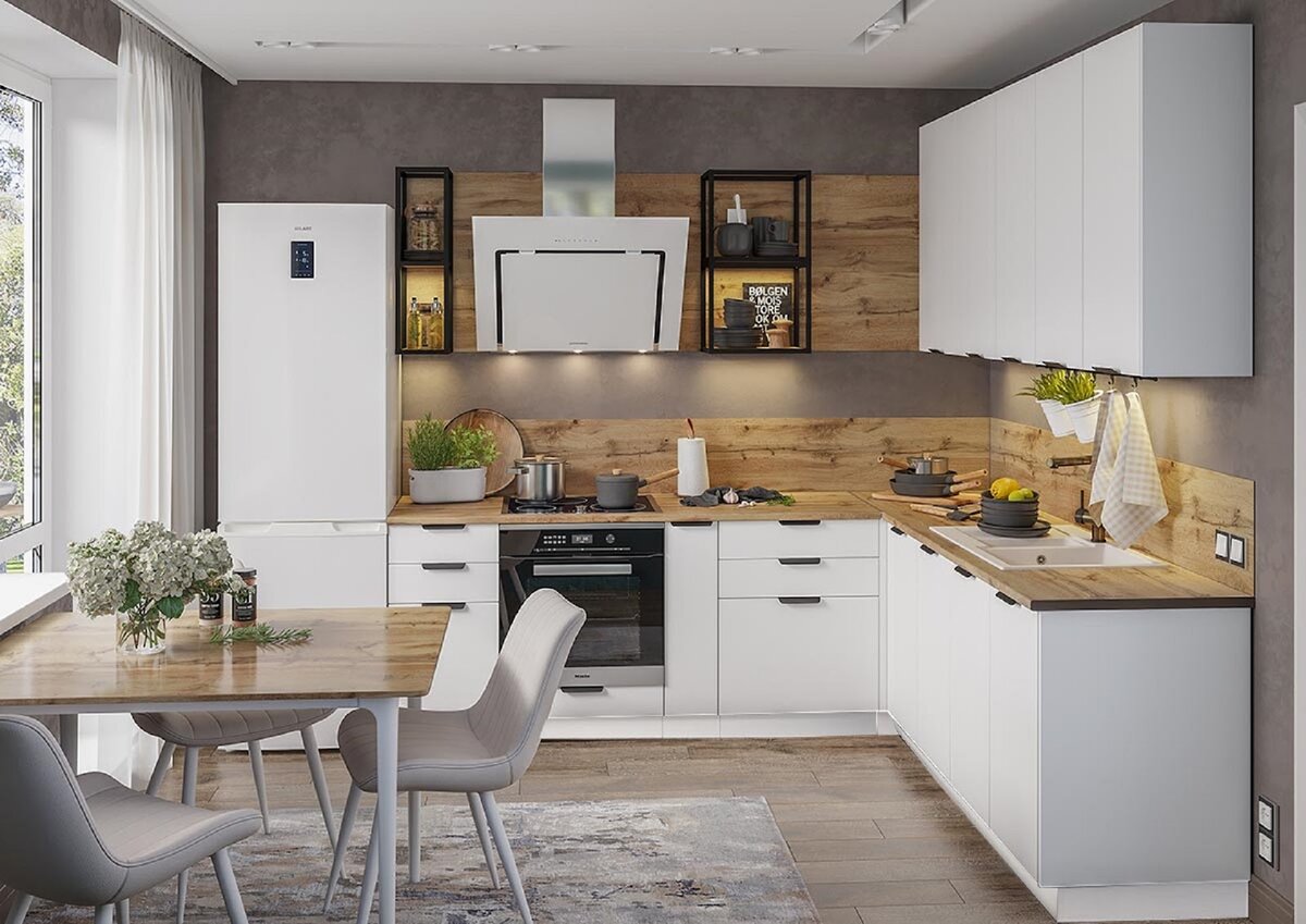 От правильной планировки кухни напрямую зависит общая гармония в доме