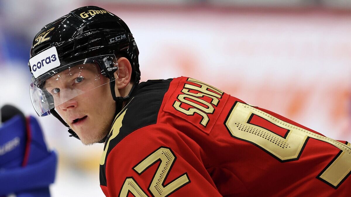    Нападающий "Авангарда" Никита Сошников© официальный сайт ХК "Авангард"