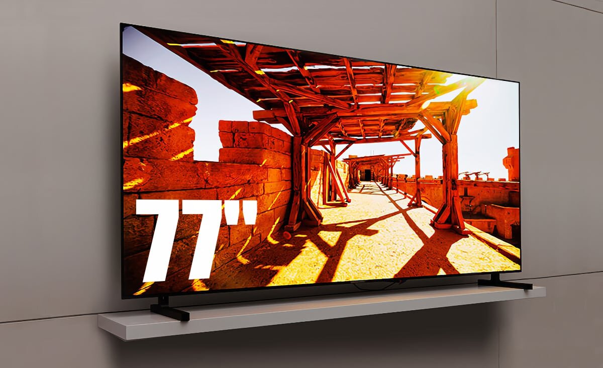 77-ДЮЙМОВАЯ QD-ОЛЕД ПАНЕЛЬ 2023 ОТ SAMSUNG DISPLAY, КОТОРАЯ БУДЕТ ИСПОЛЬЗОВАТЬСЯ В ТЕЛЕВИЗОРАХ ЭТОГО ГОДА