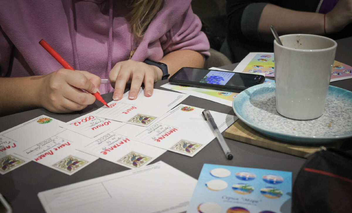 Фотография со встречи посткроссеров Челябинска