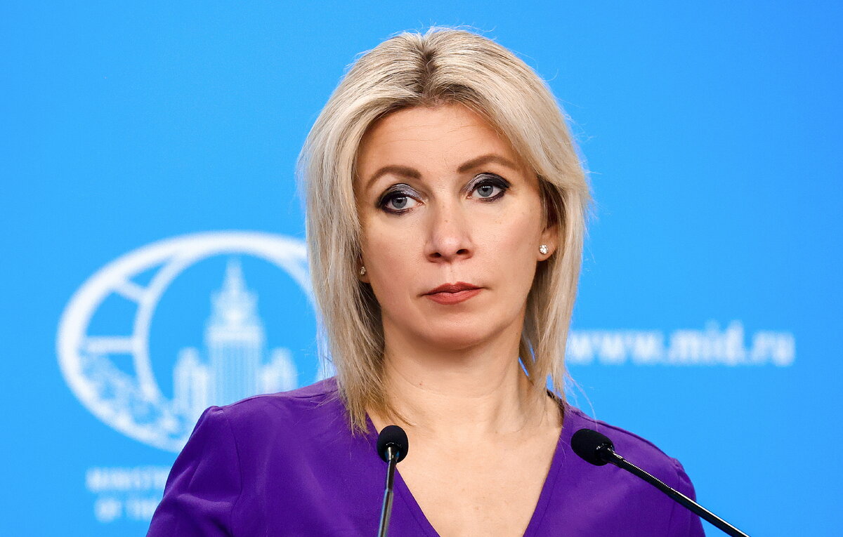    Официальный представитель МИД РФ Мария Захарова  Пресс-служба МИД РФ/ТАСС