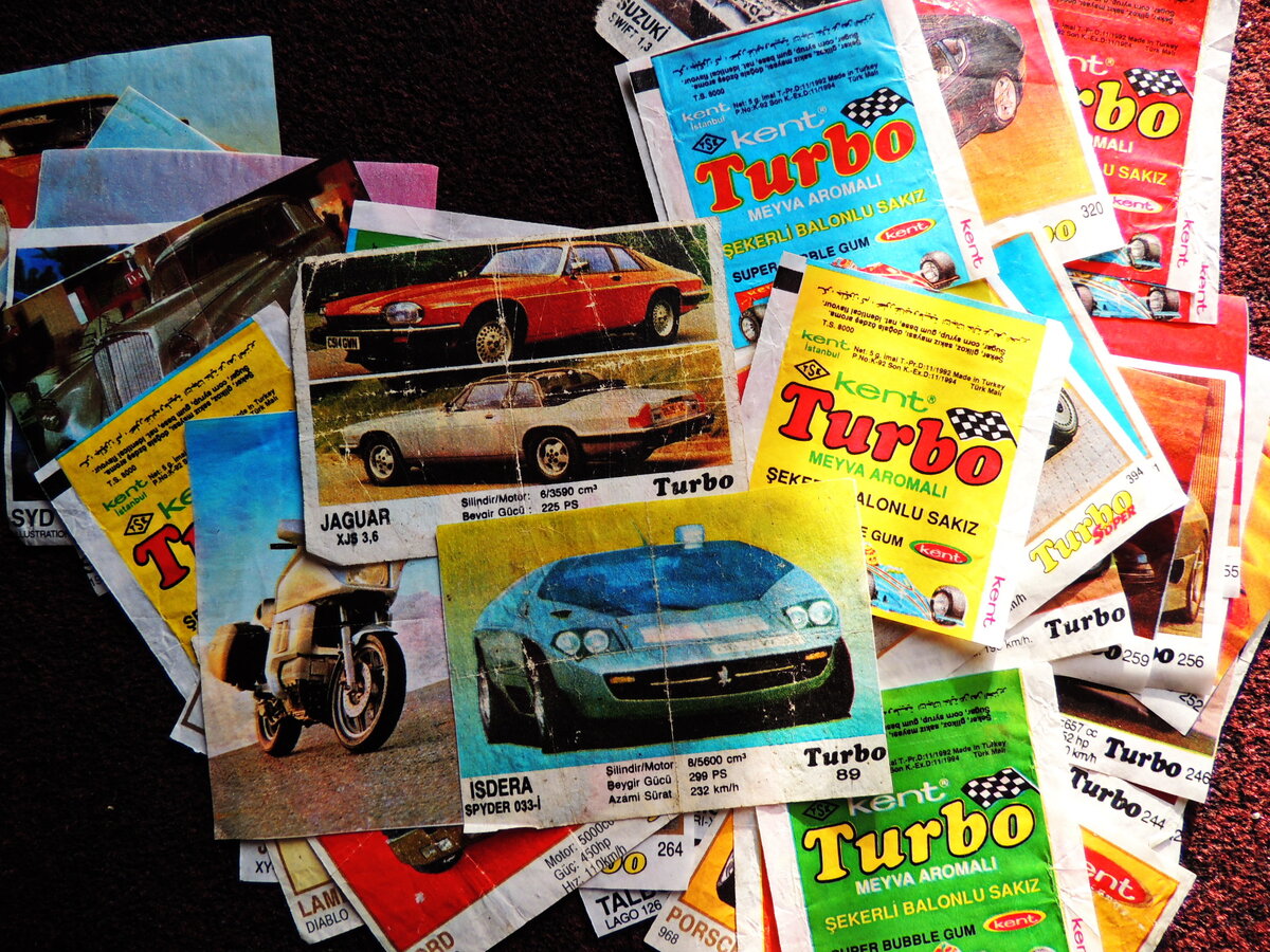 Жевательная резинка TURBO