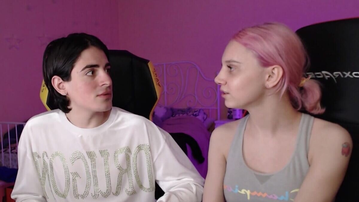    Кадр со стрима Даши Корейки и Хилми Форкса