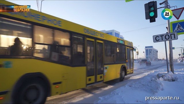 На фото: Сургут, кадр из программы «Евразия. Дословно» МТРК «Мир»
