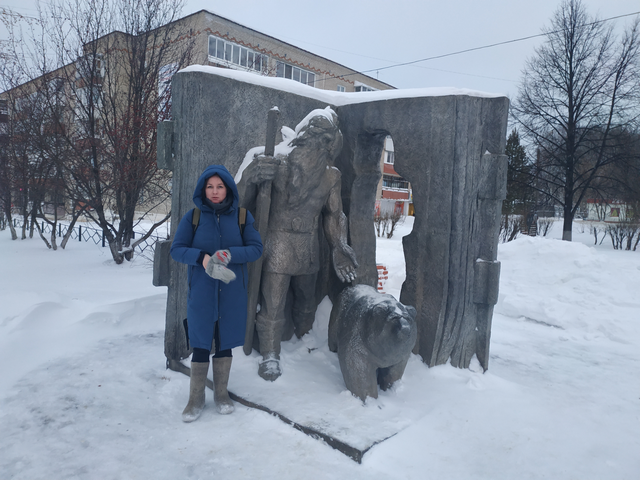 Гости из Санкт-Петербурга в Кудымкаре. Фото: Марина Сизова