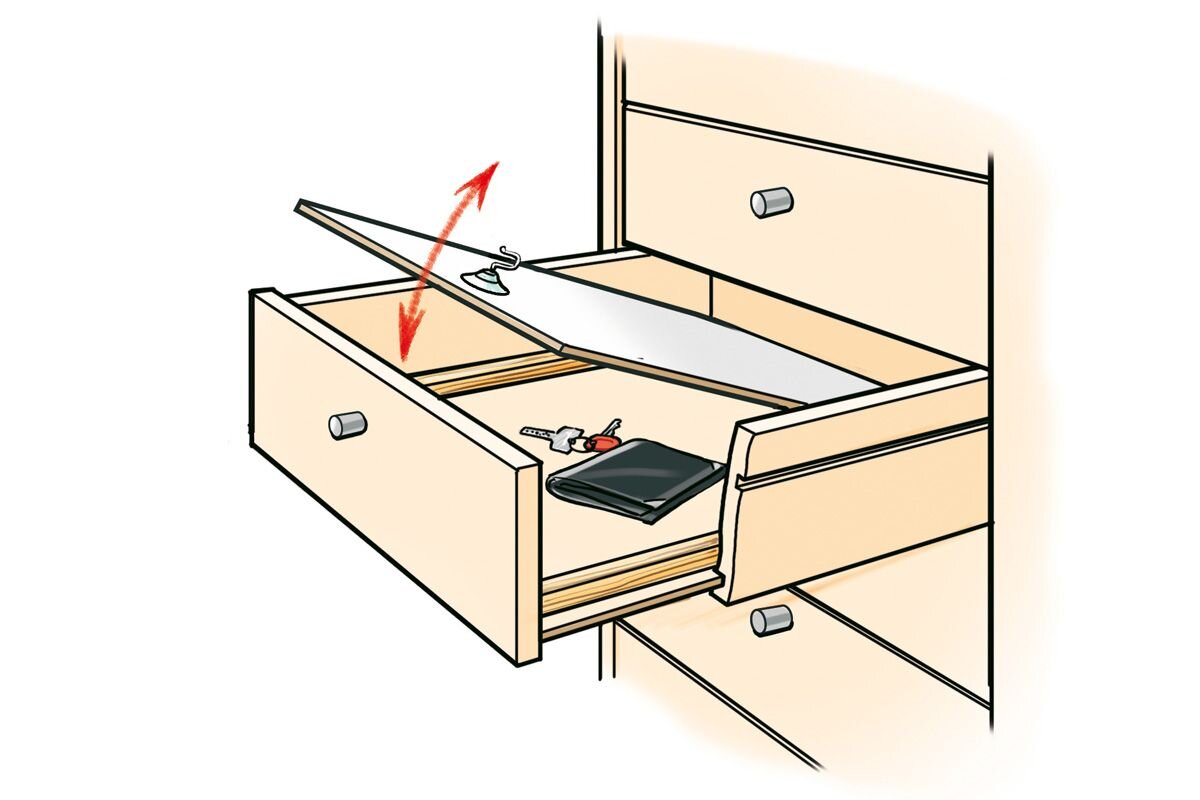 Как сделать мебель с тайниками своими руками: все секретные места