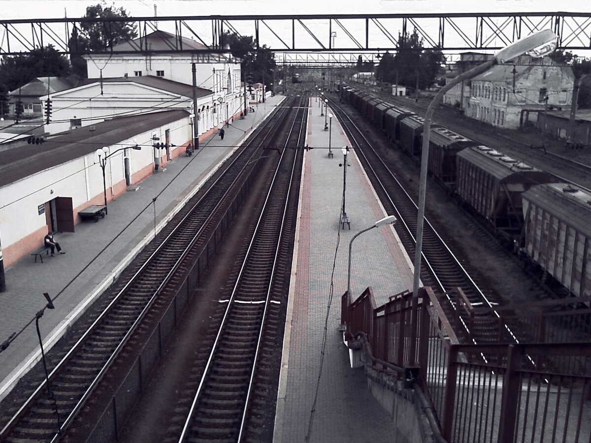 Железнодорожная станция в Подольске. Фото из вики