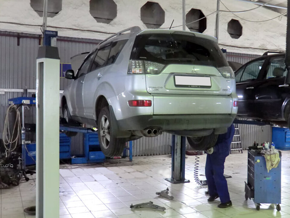 Диагностика авто Mitsubishi
