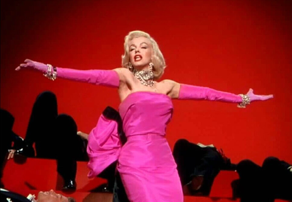 Мерлин Монро в драгоценностях