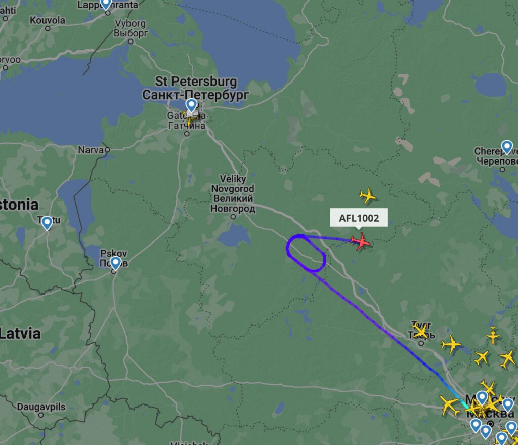    Фото: Сайт FlightRadar24