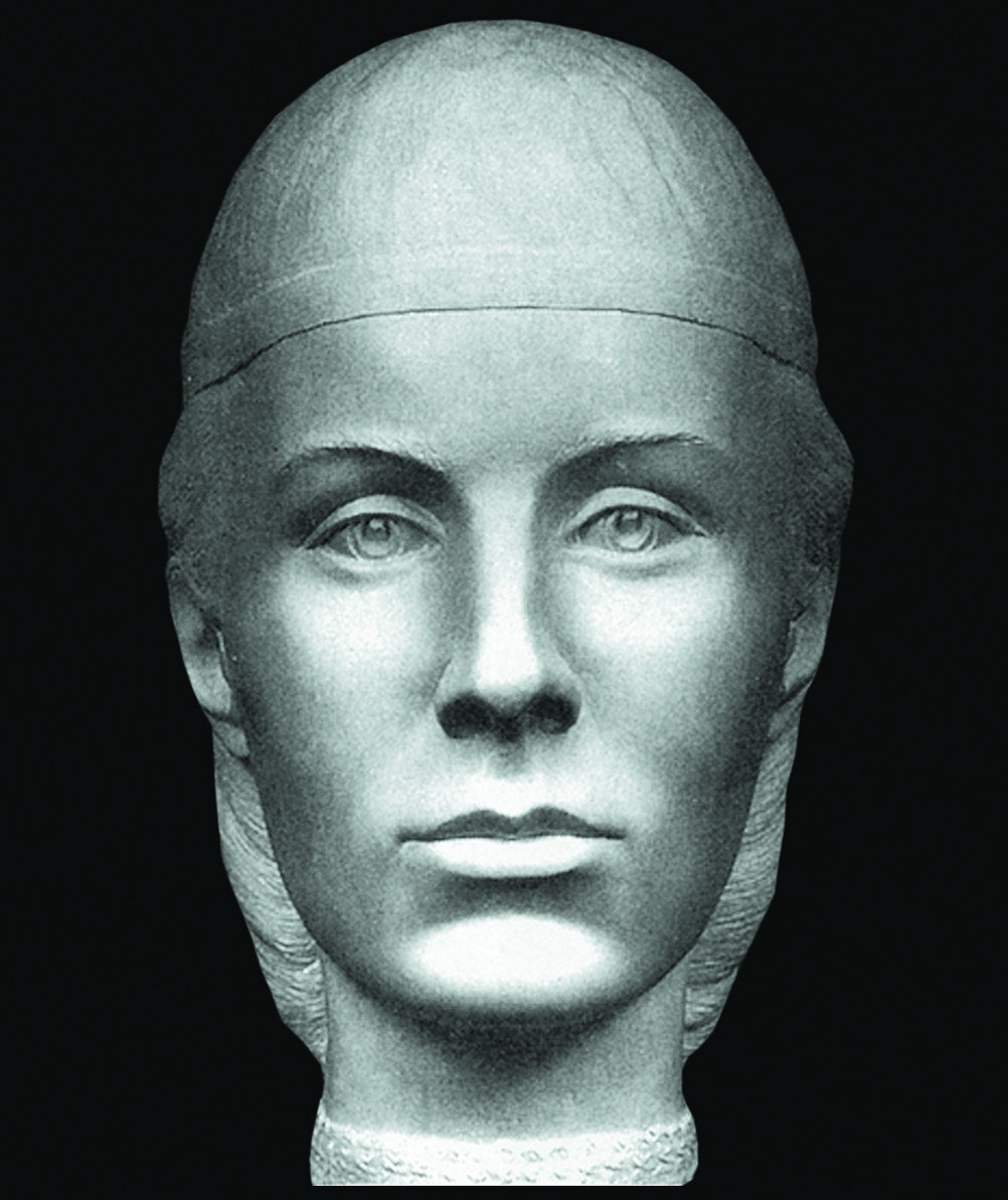 Елена Глинская Реконструкция по черепу, С. Никитин, 1999 г.