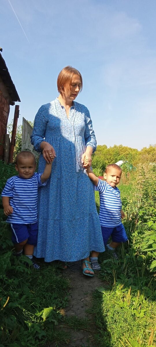 Я с двойняшками