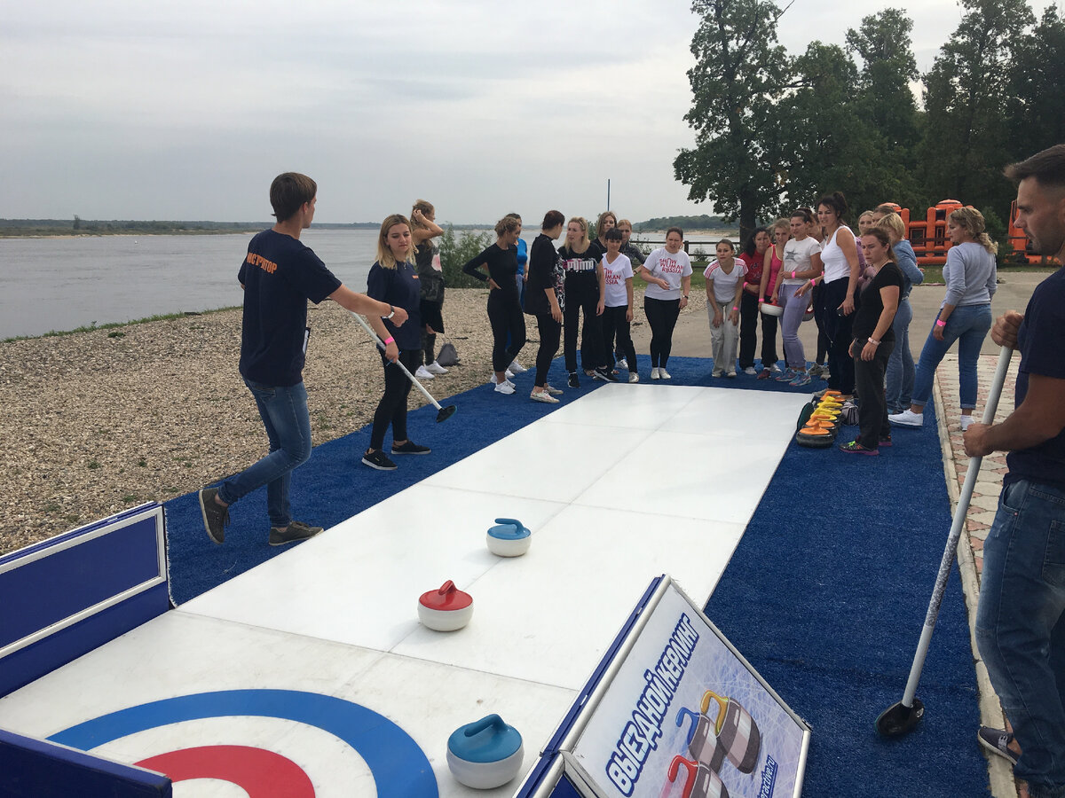 Тимбилдинг на Волге