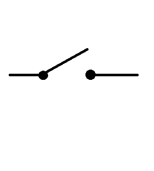 Схематически он обозначается таким образом.