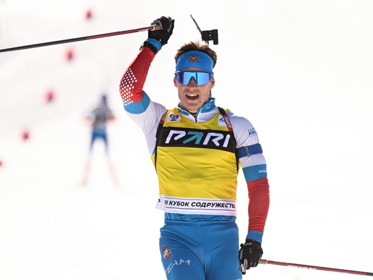    Российский биатлонист Эдуард Латыпов© РИА Новости / Алексей Филиппов