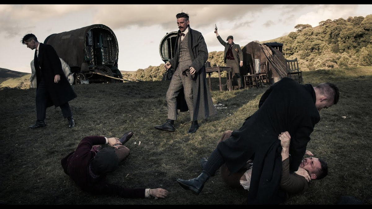 Драка острых козырьков