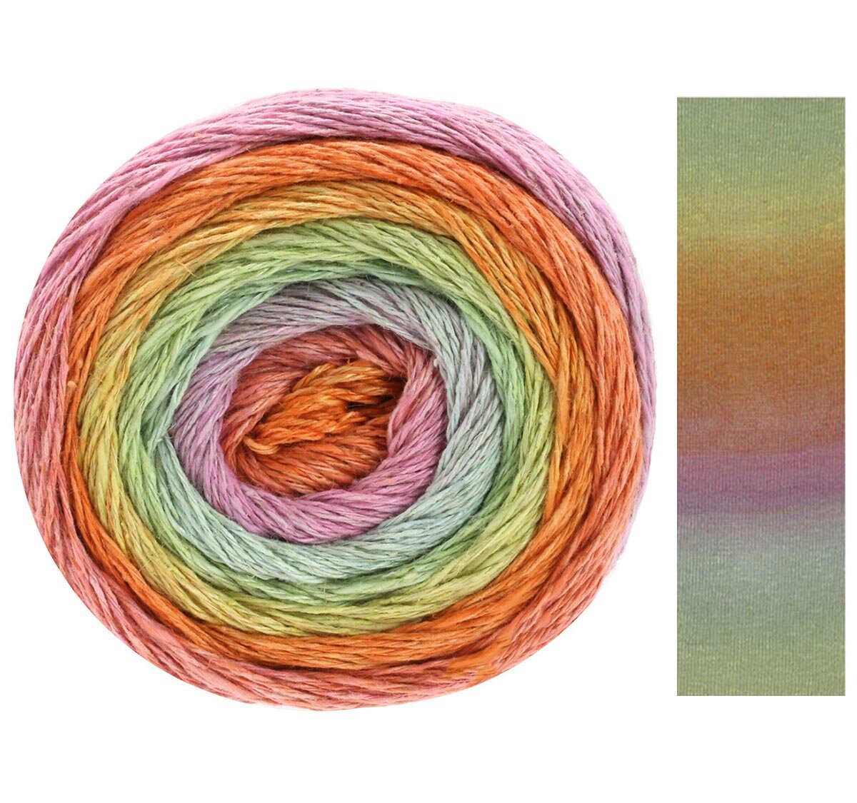 Цветовая палитра пряжи Mare. Листайте вправо, чтобы увидеть больше вариантов.