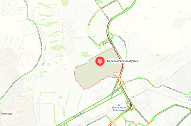 Красноярск кладбище бадалык схема расположения