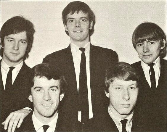 THE YARDBIRDS, Эрик  Клэптон слева