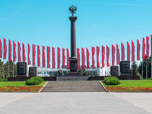    Стела «Ростов-на-Дону — город воинской славы» //Фото с сайта tourism.rostov-gorod.ru