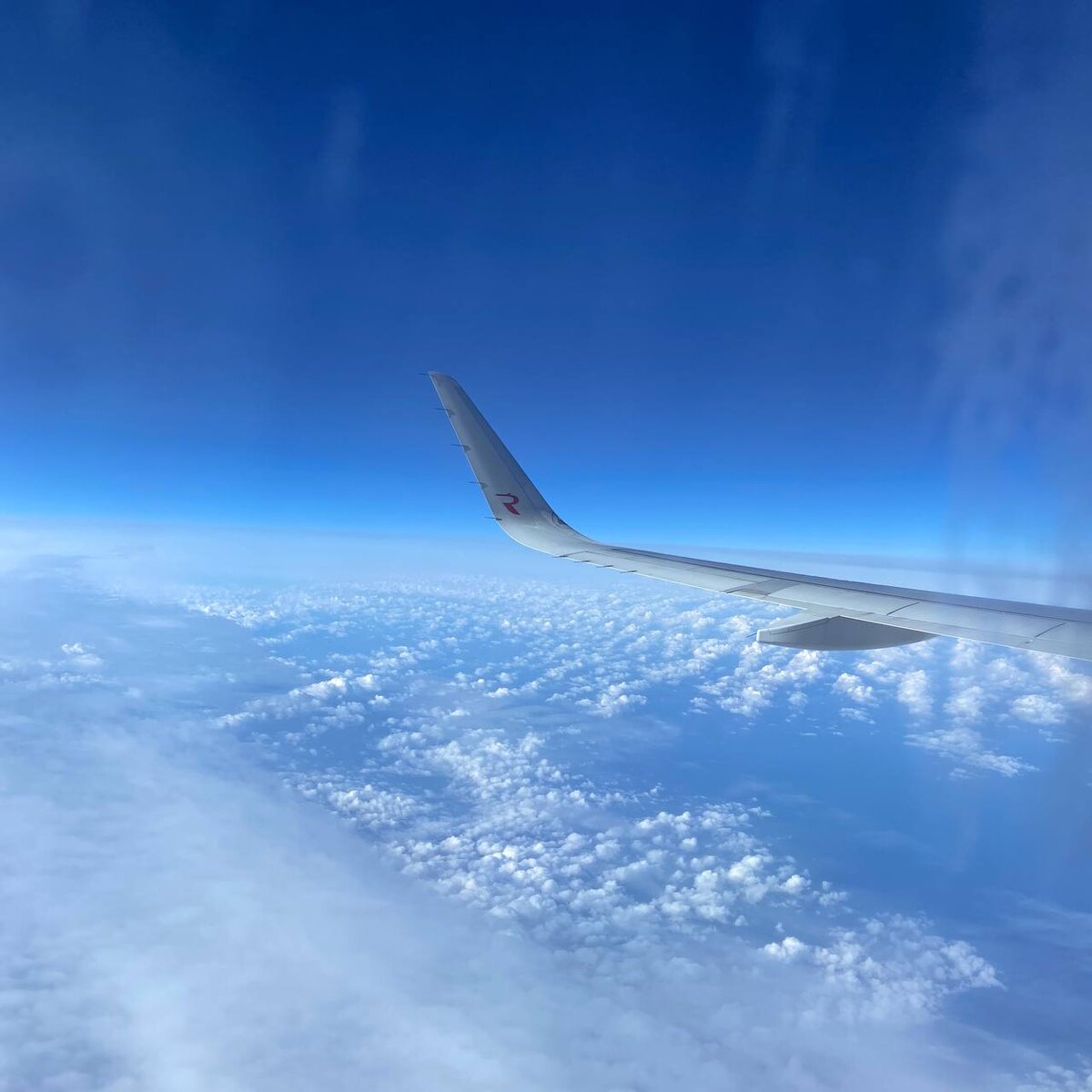 Полет в Сочи из Калининграда, фото автора, апрель 2023