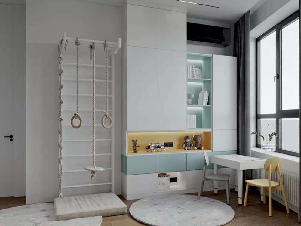 Уголок для занятий физкультурой фото 1