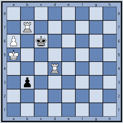 После 1. Лb7.