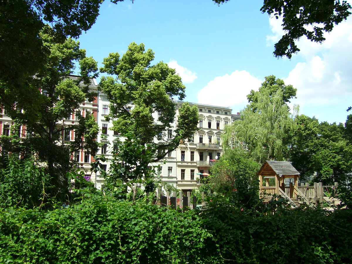 Площадь Шамиссоплац в Берлине