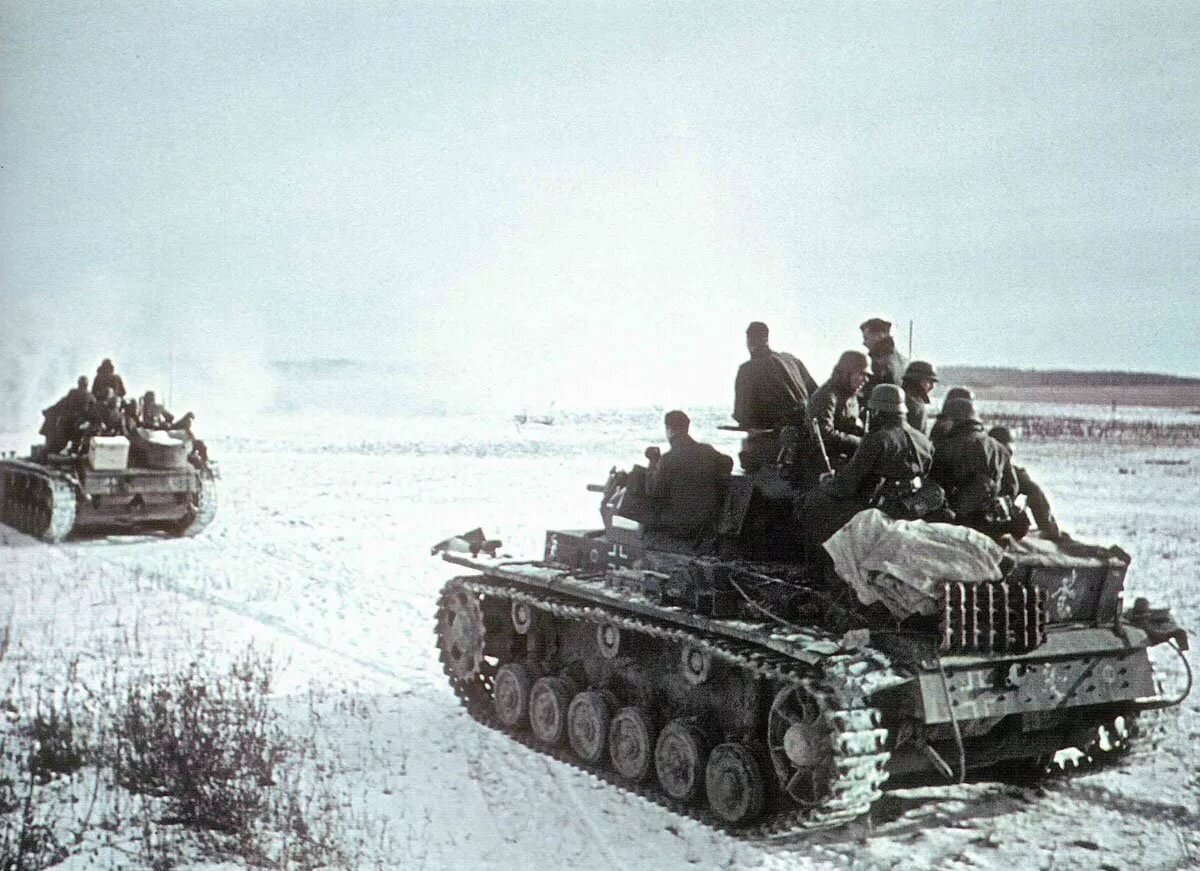 немцы под москвой 1941