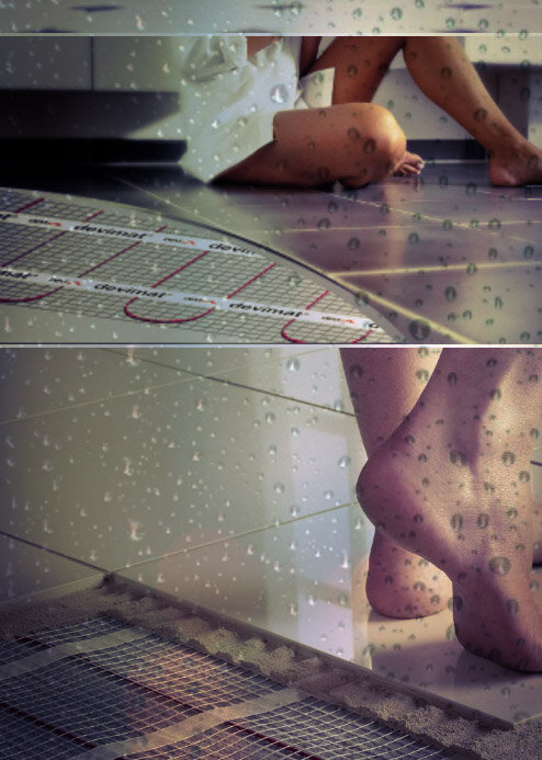 Теплый пол.