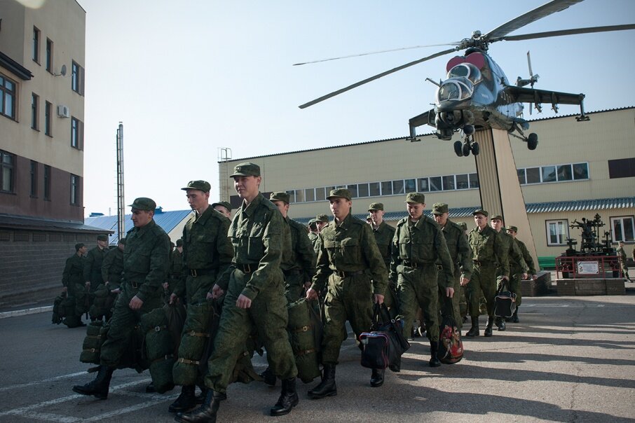 Фото центрального Уфимского военкомата.