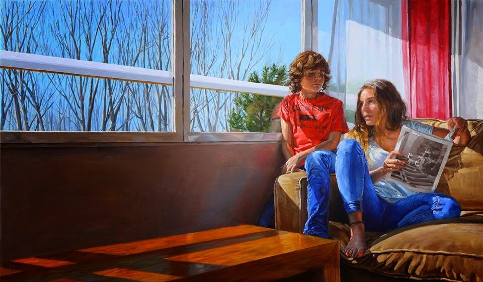 Художник Мишель Дель Кампо