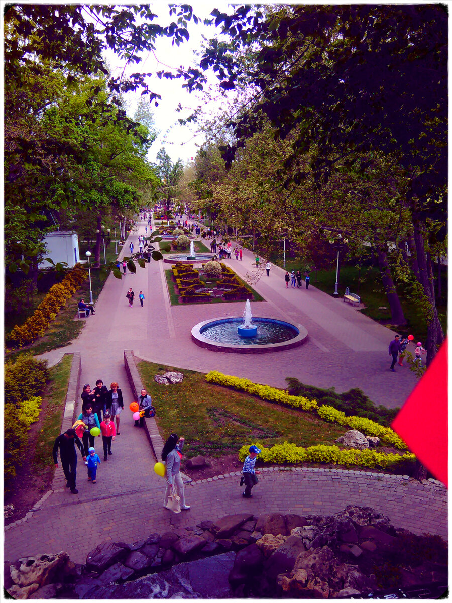 Фото "Городского сада" Краснодара (личный архив)