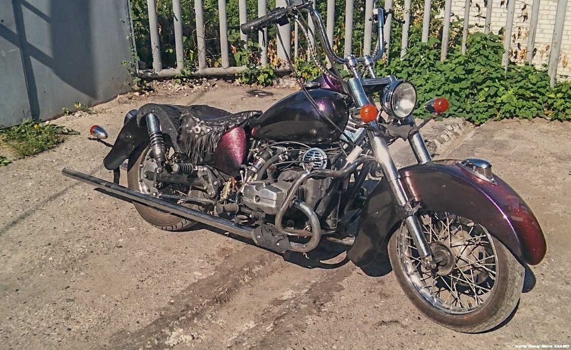 Готовлюсь к покатушкам на этом Гарном мотоцикле) Урал-Вояж