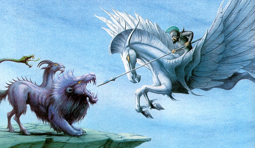 Беллерофонт. Картинка взята в Яндексе в открытом доступе